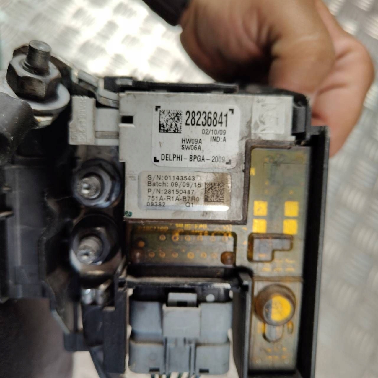 modulo Controllo akumulatorem Citroen PEUGEOT 9666527580