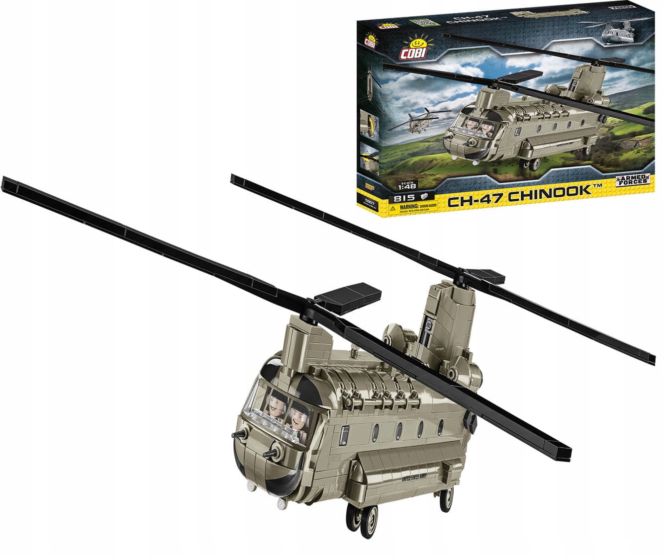 

Klocki Cobi Mała Armia helikopter CH-47 Chinnok