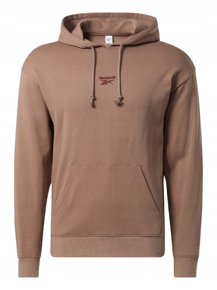 Reebok Bluza Z Kapturem Brązowa Męska Logo M W_e