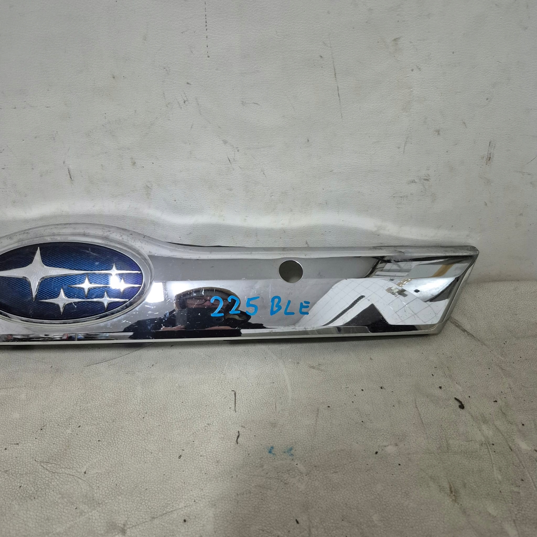 SUBARU TREZIA 11-14 cap moulding cap bonnet rear part