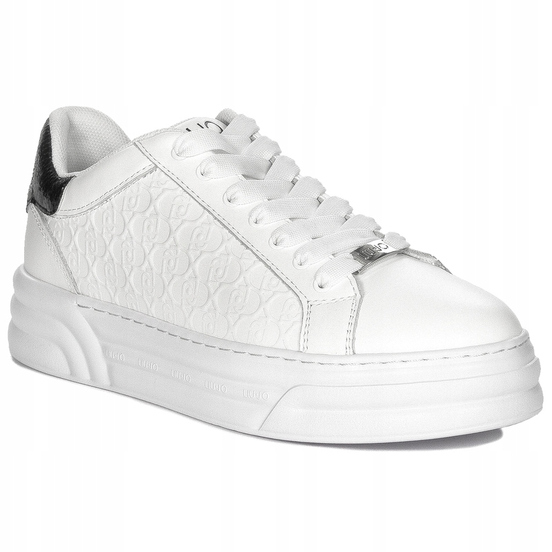 Liu Jo Sneakersy damskie na platformie Cleo 28 BA4015 PX143 White r.38