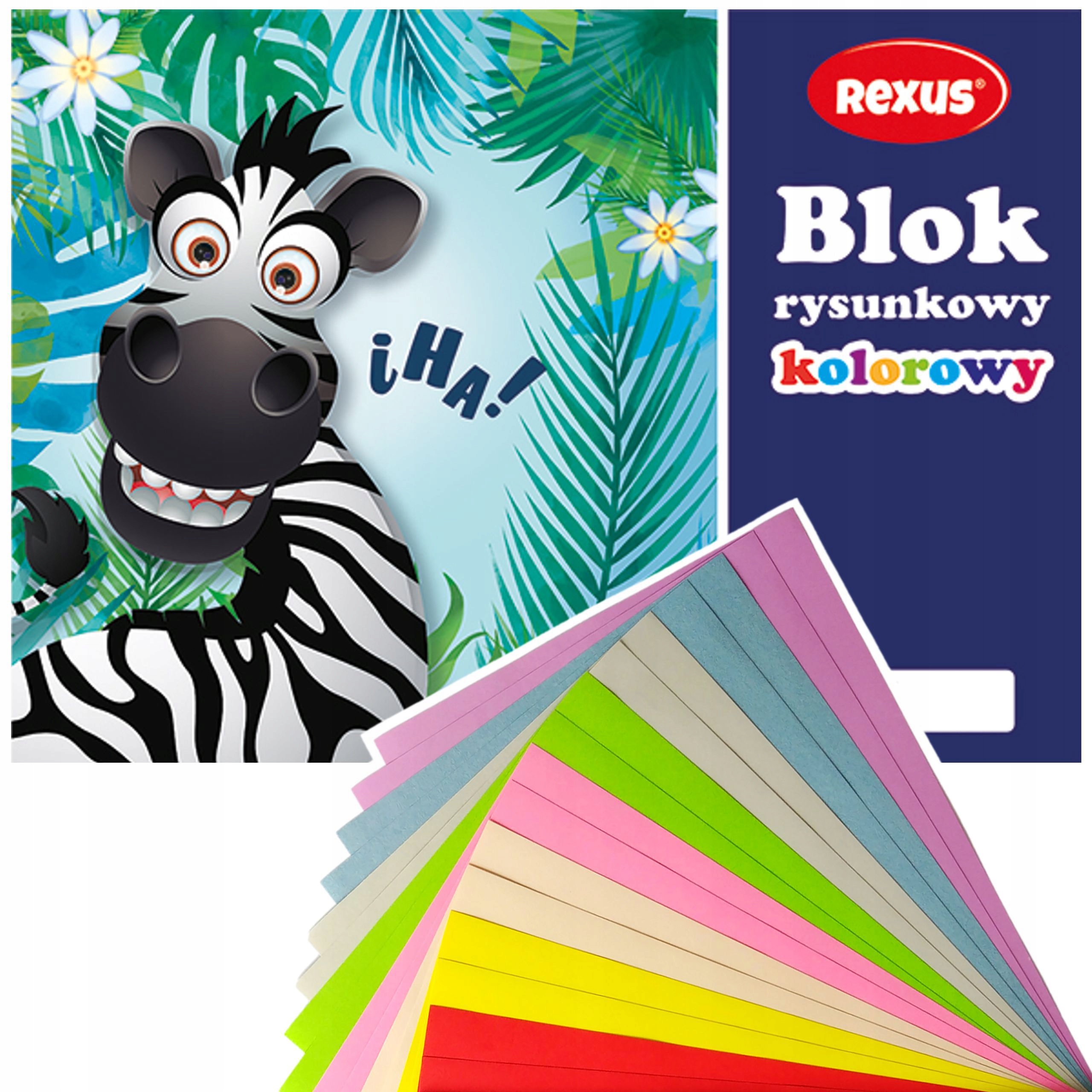 

Blok Rysunkowy Kolorowy 16 Kartek A4 Beniamin 90g