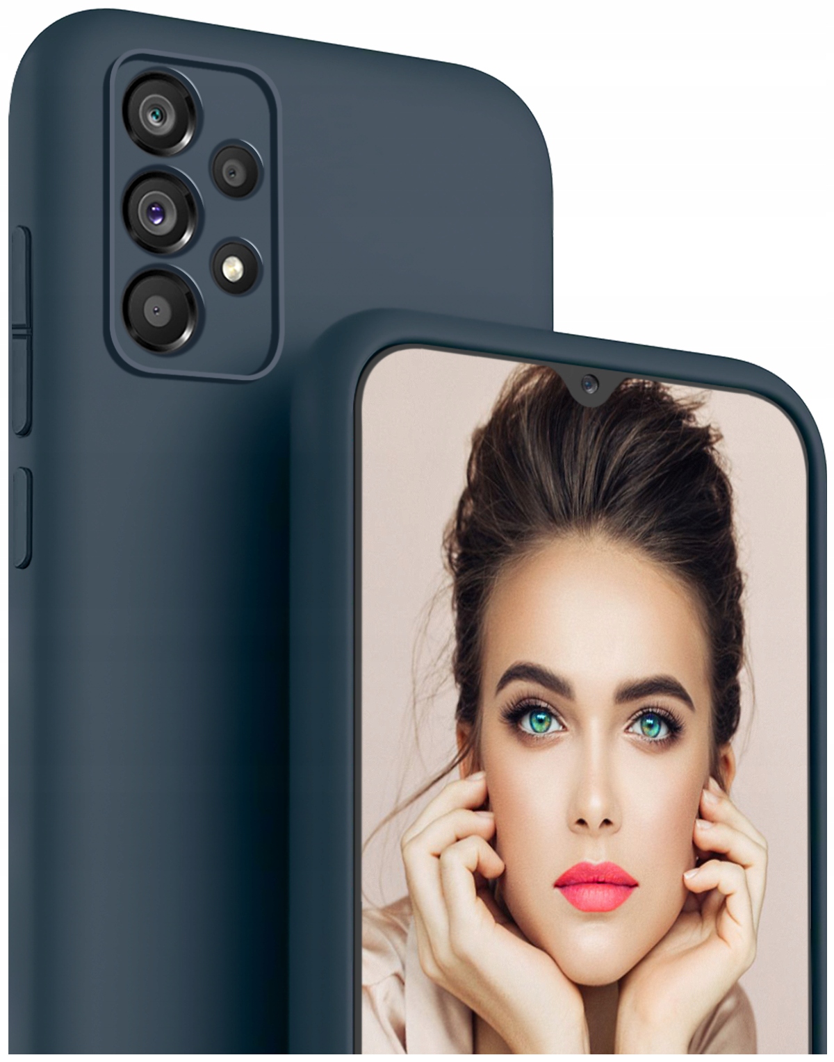 

Etui Case Silicone Szkło do Samsung Galaxy A33 5G