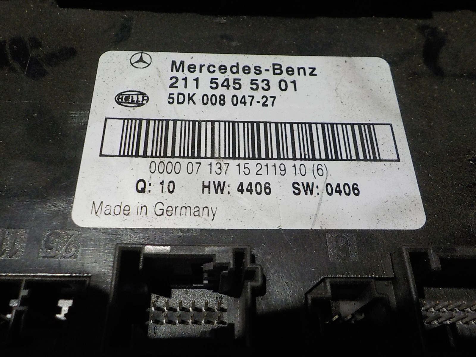 MERCEDES-BENZ CLC modul SAM 2115455301 HELLA