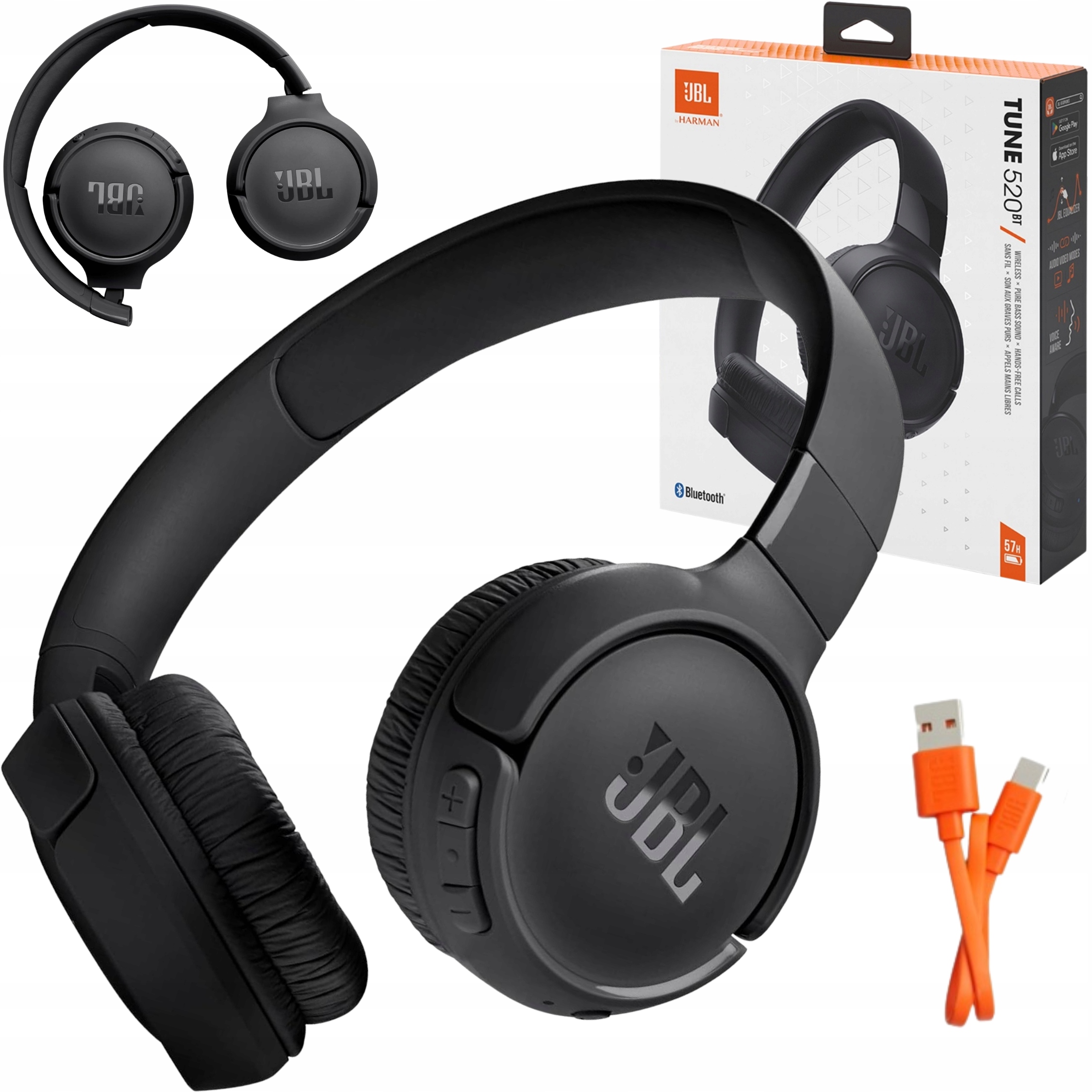 Bezdrátová sluchátka do uší Jbl Tune černá