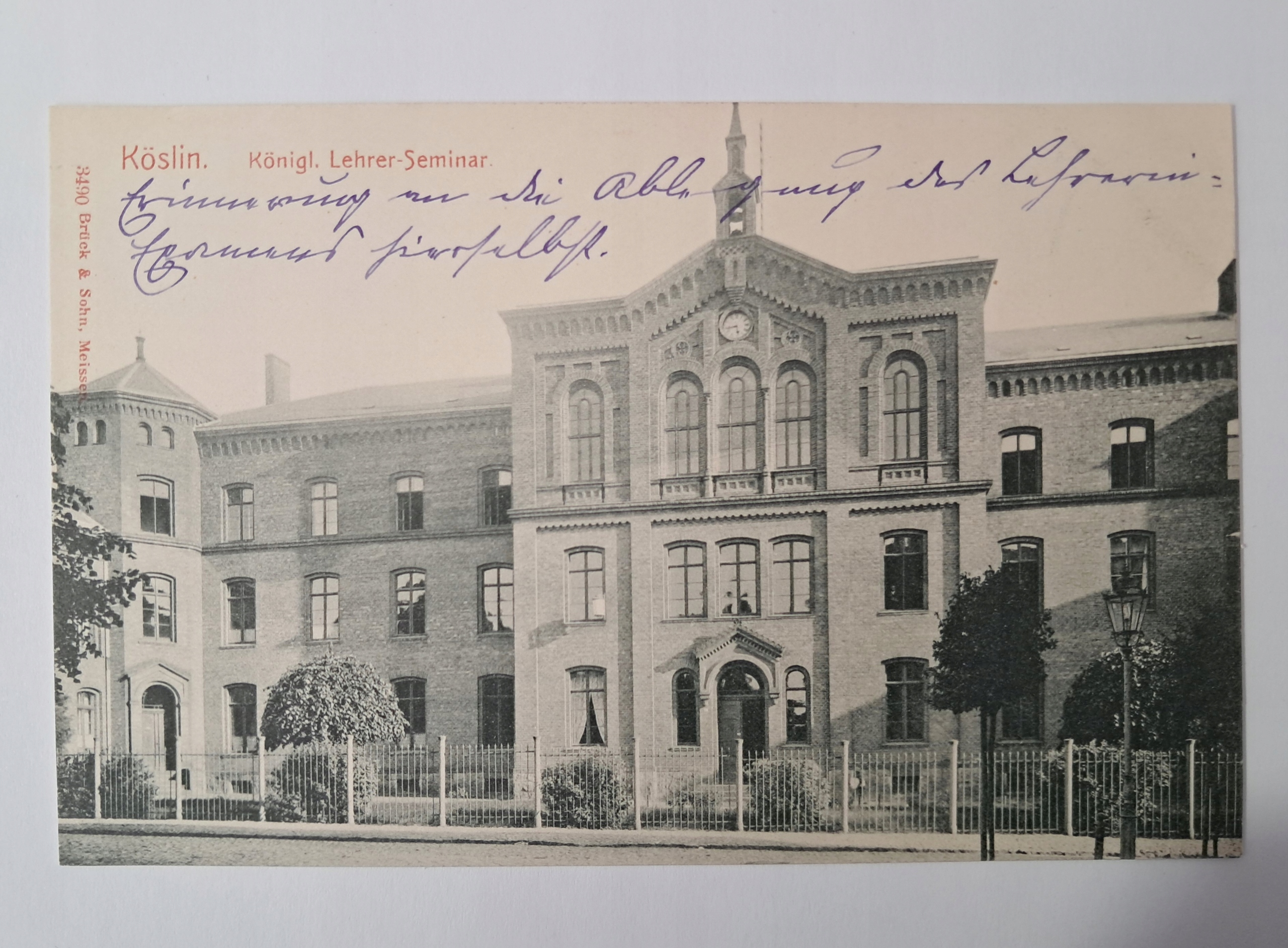 Koszalin, Seminar, ok. 1900 rok