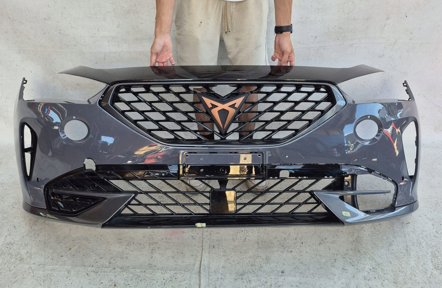 CUPRA FORMENTOR 5FF 20- bumper front front grill grid 5FF807221A