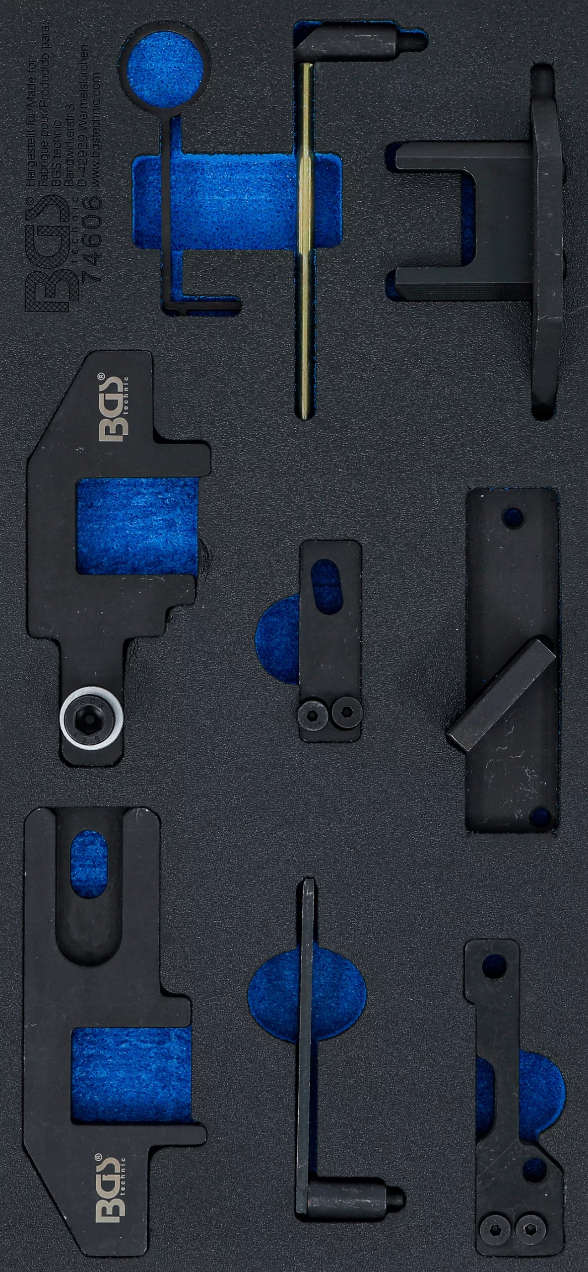 Vložka do zásuvky 1/3 sada rozvodových zámků pro benzínové motory Psa