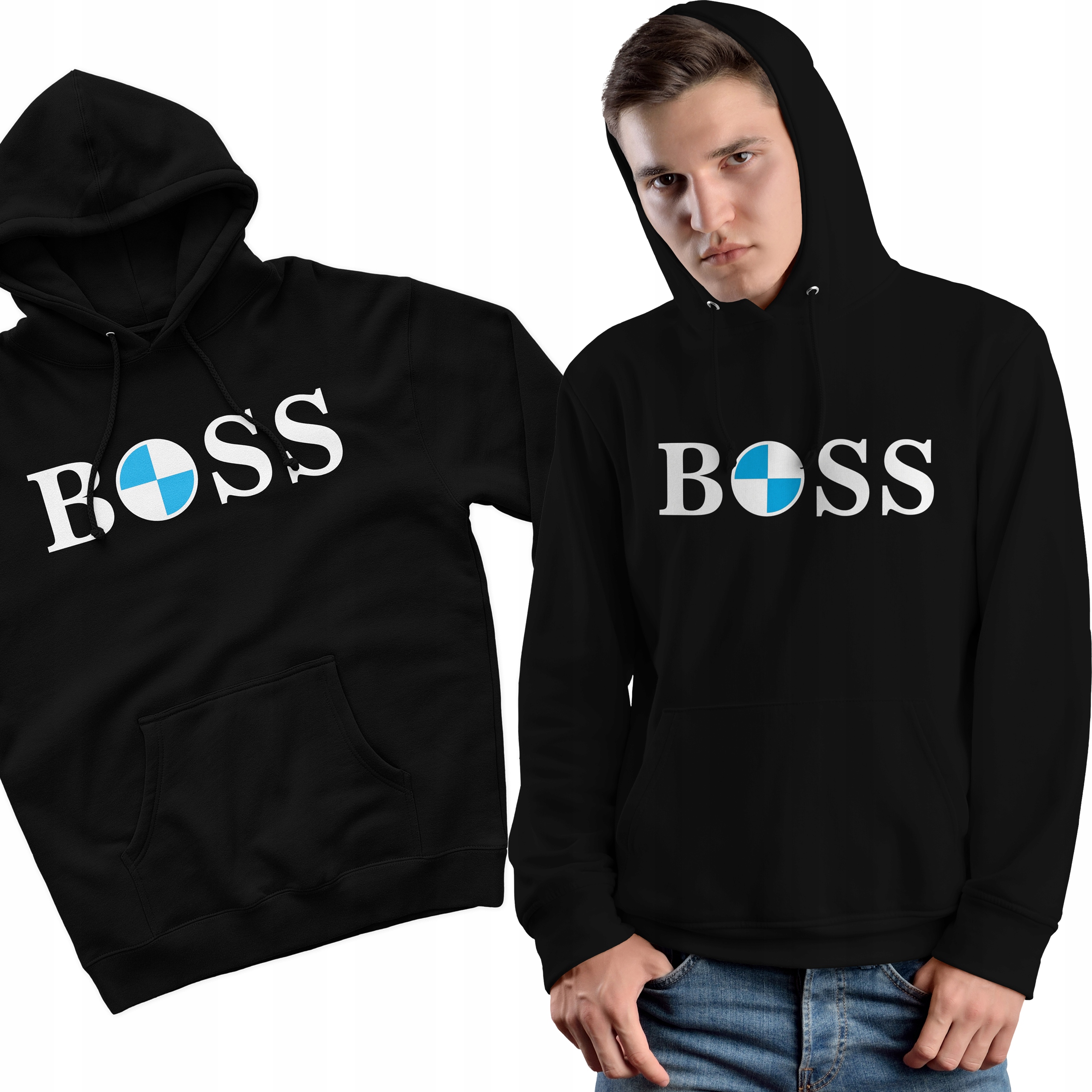 

Bluza Z Kapturem Boss Bmw Premium Bawełna roz S
