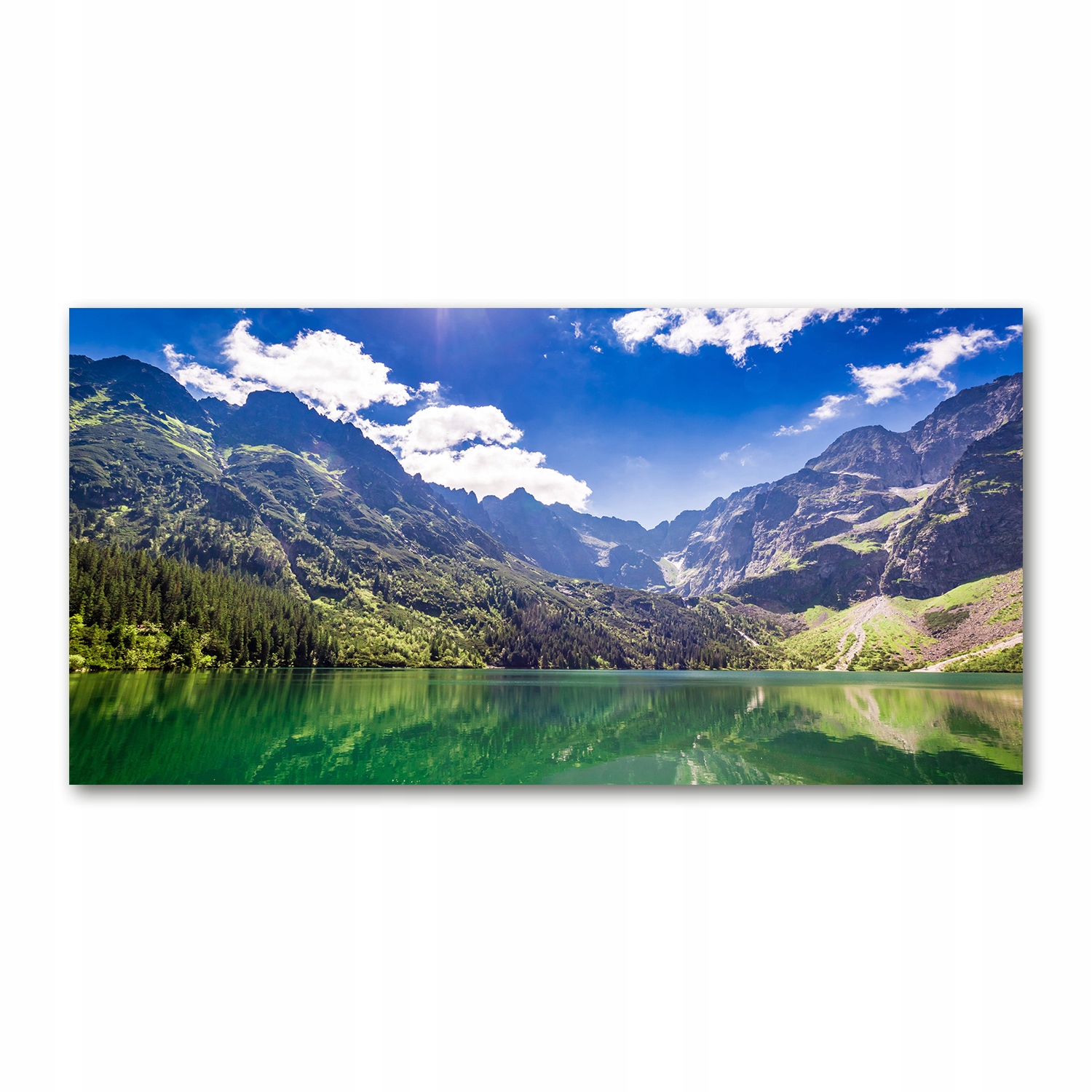

Foto-obraz akrylowy Morskie oko Tatry 140x70 cm