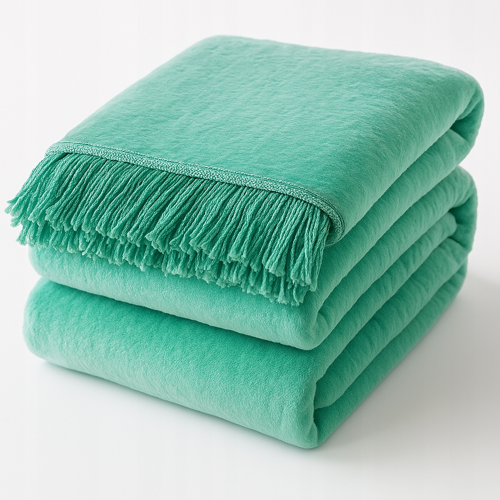 Deka Moca Design 150x200cm Třásňová Máta