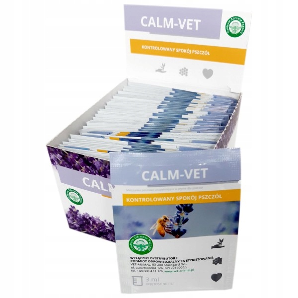 

Calm Vet 3ML kontrolowany spokój pszczół