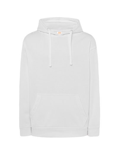 

Bluza z Kapturem Męska biała Kangur r.2XL