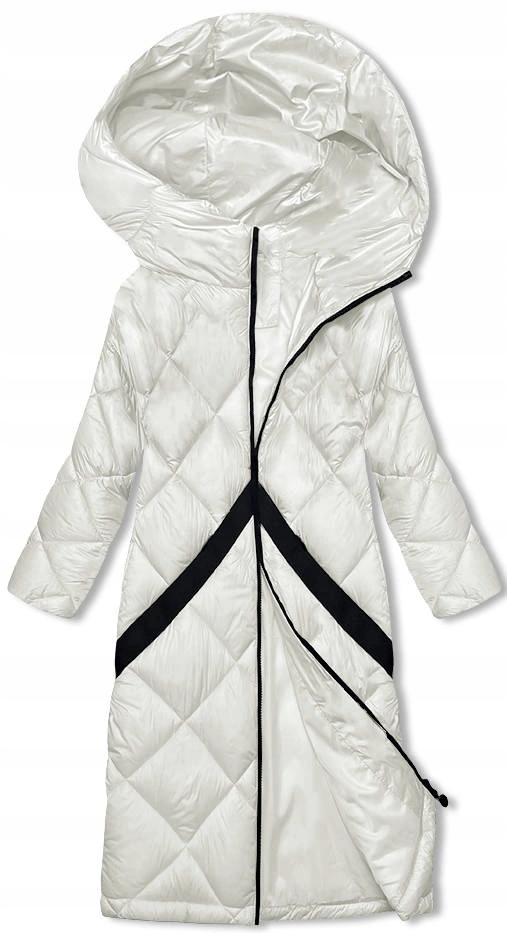 Dámská Zimní Bunda H-896 Ecru M/L