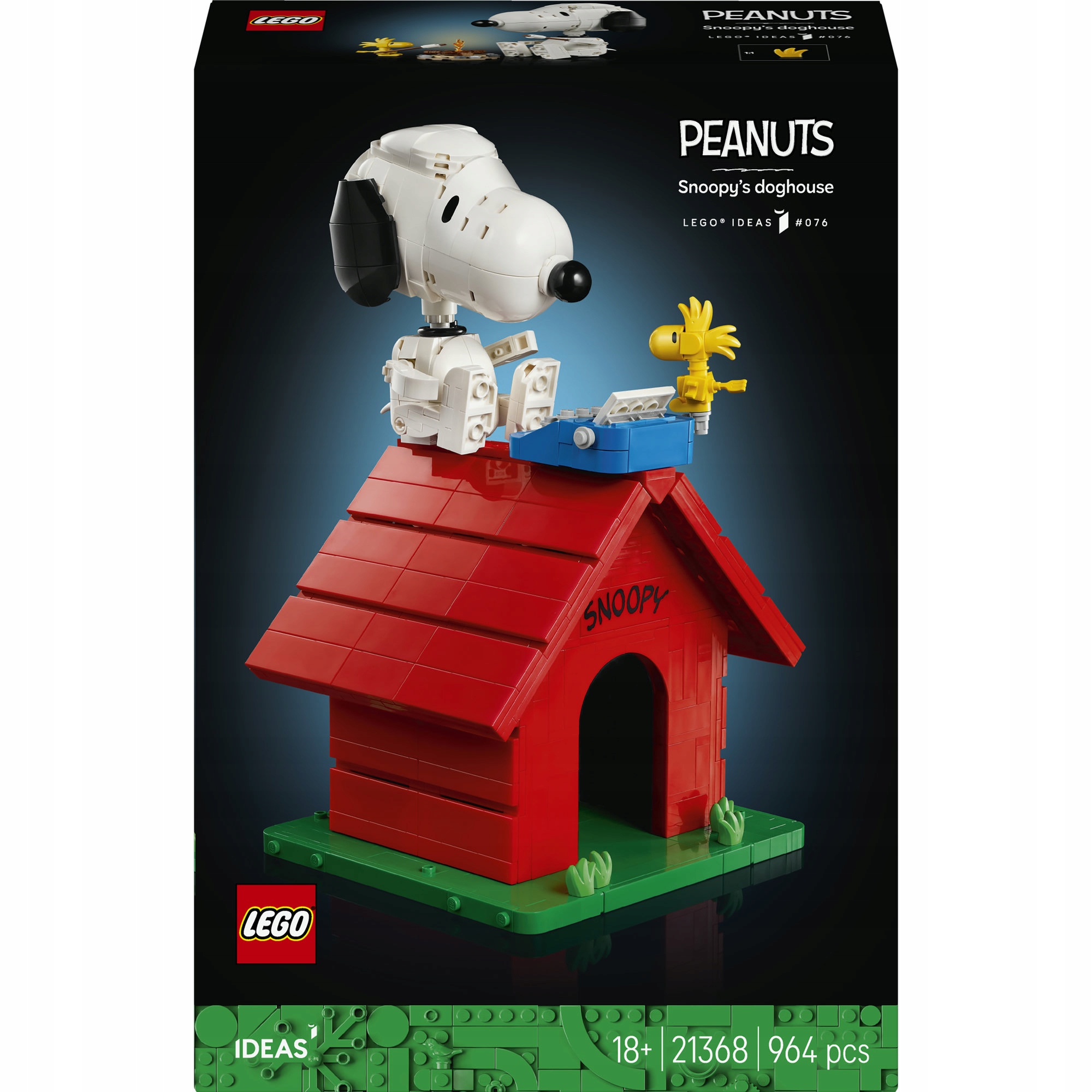 Lego 21368 Ideas – Fistaszki: Buda Snoopyho