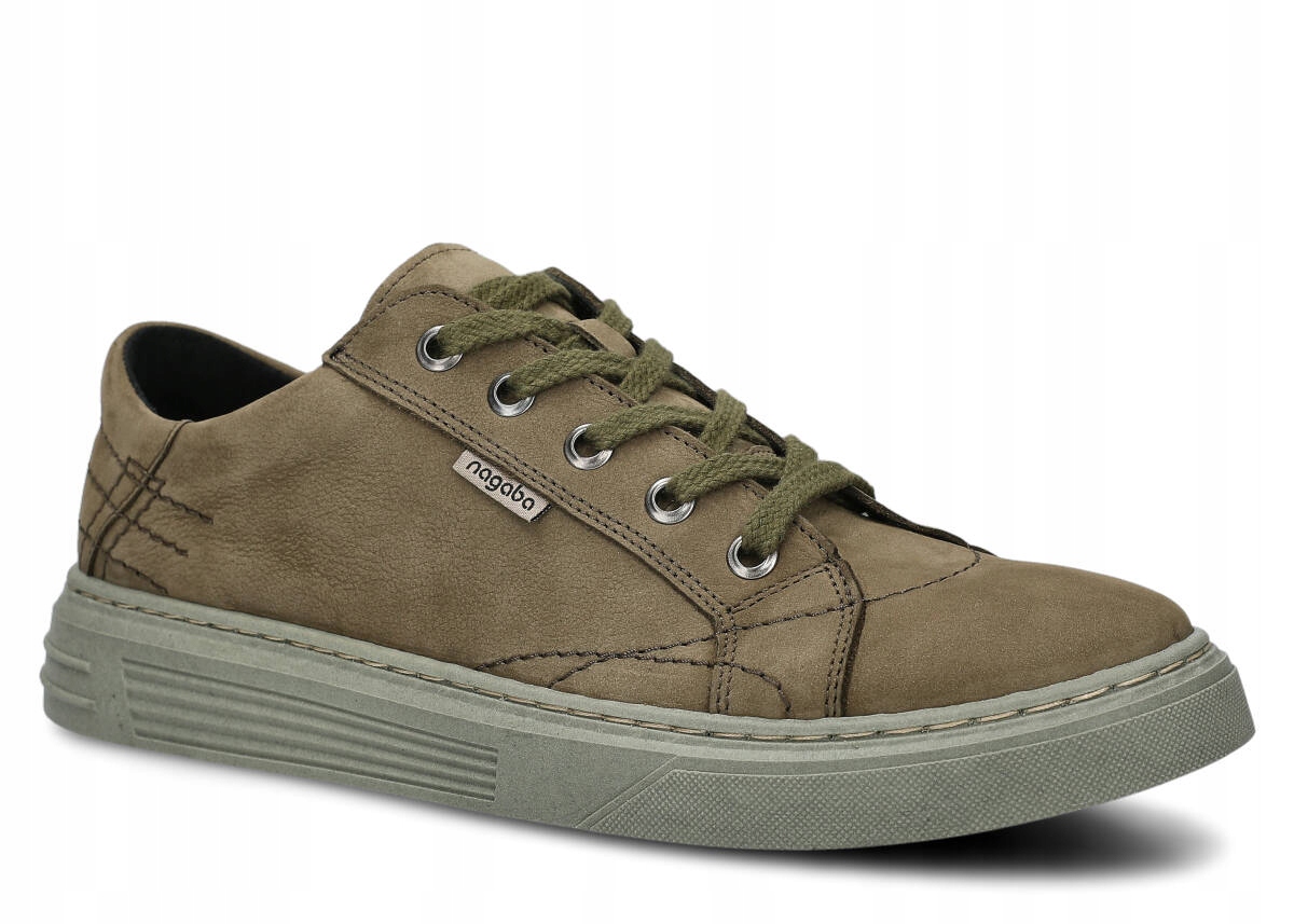 Nagaba 412 Khaki Samuel Pánské Polobotky Velikost 41