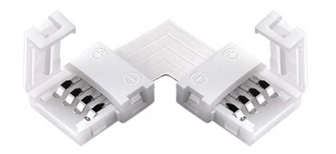 

Złączka Kątowa Zaciskowa do taśm Led Rgb 10mm 4PIN