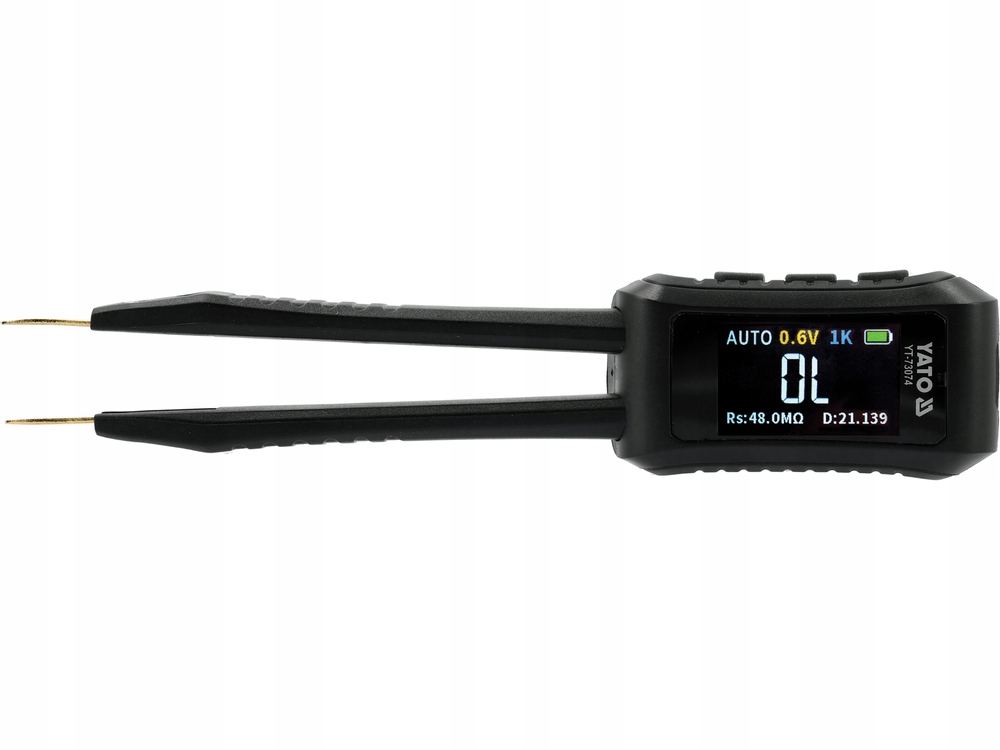 Ruční multimetr Yato YT-73074 Měřič Měřící Pinzeta Lcr Oled