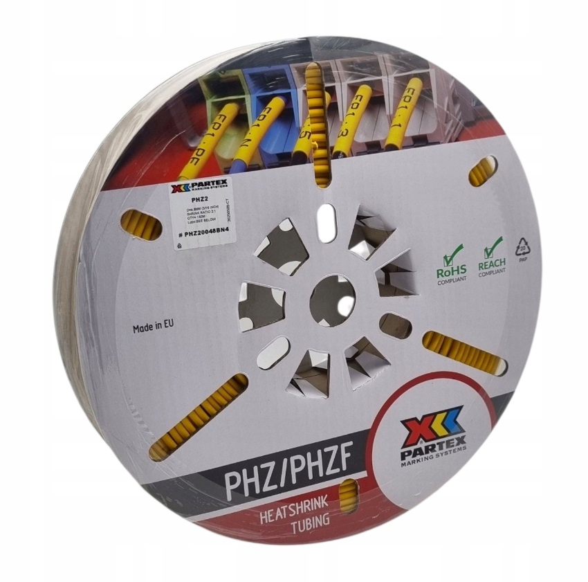 Termokurčivá Tričko Partex 4,8 2,4 mm Žltá 150 m