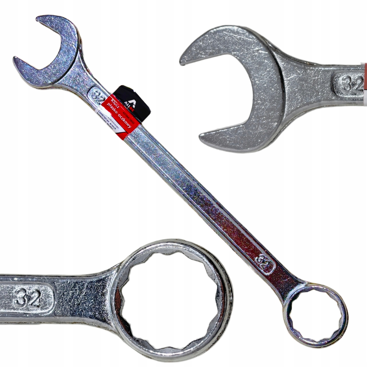 Klucz Płasko Oczkowy 32mm Stal Klucze Płasko-oczkowy