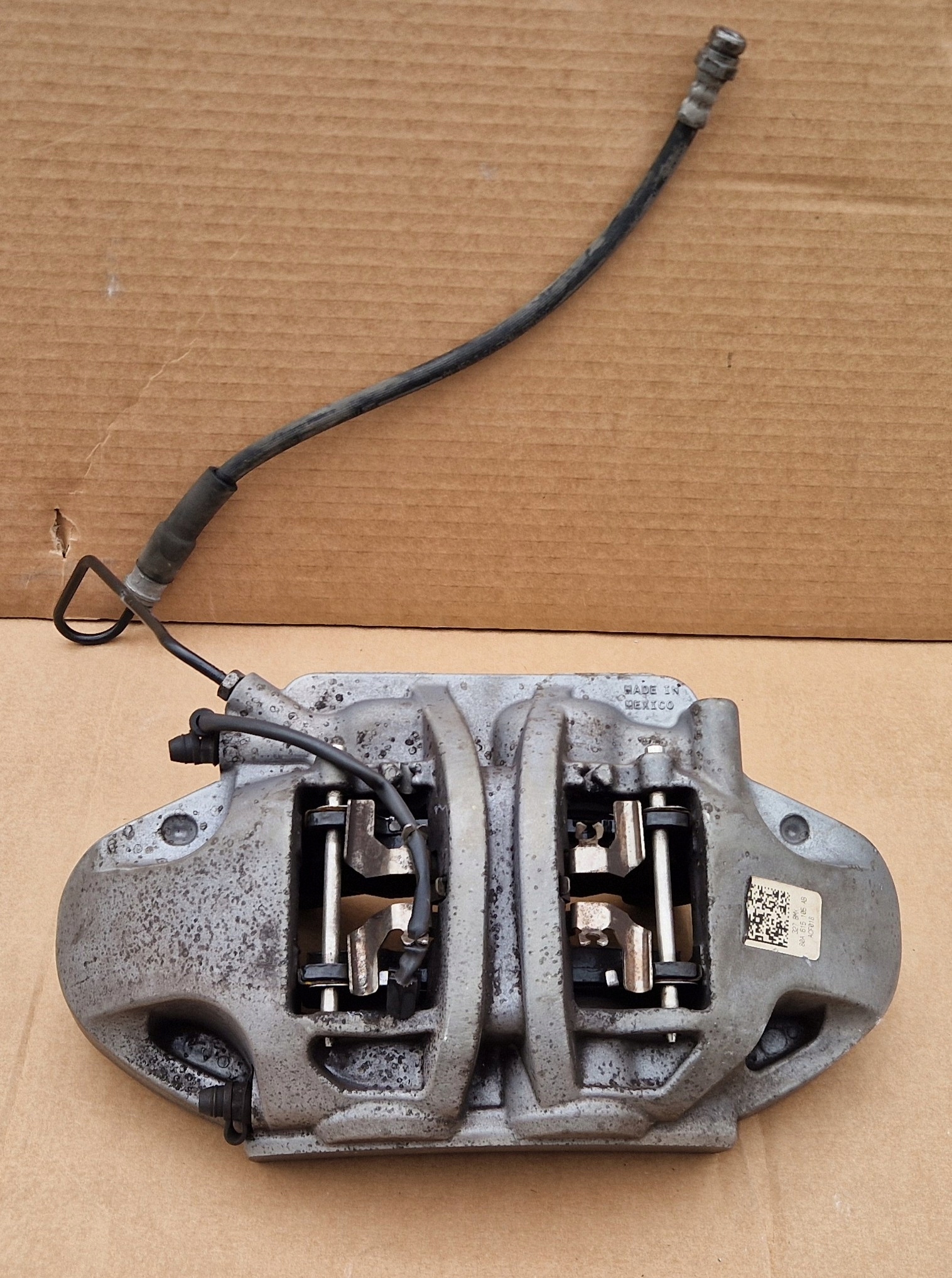 caliper front AUDI Q5 80A615105AB IDEAL complete left original