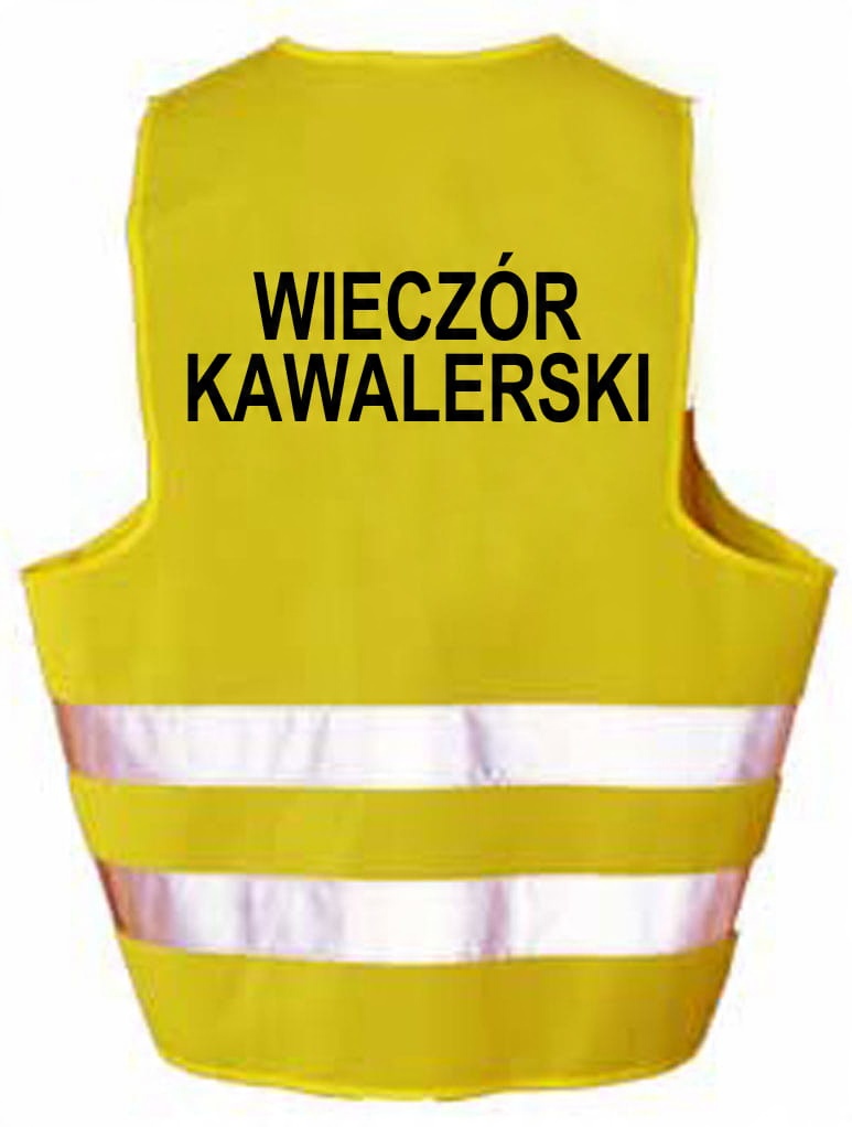 

Kamizelka odblaskowa ostrzegawc Wieczór Kawalerski