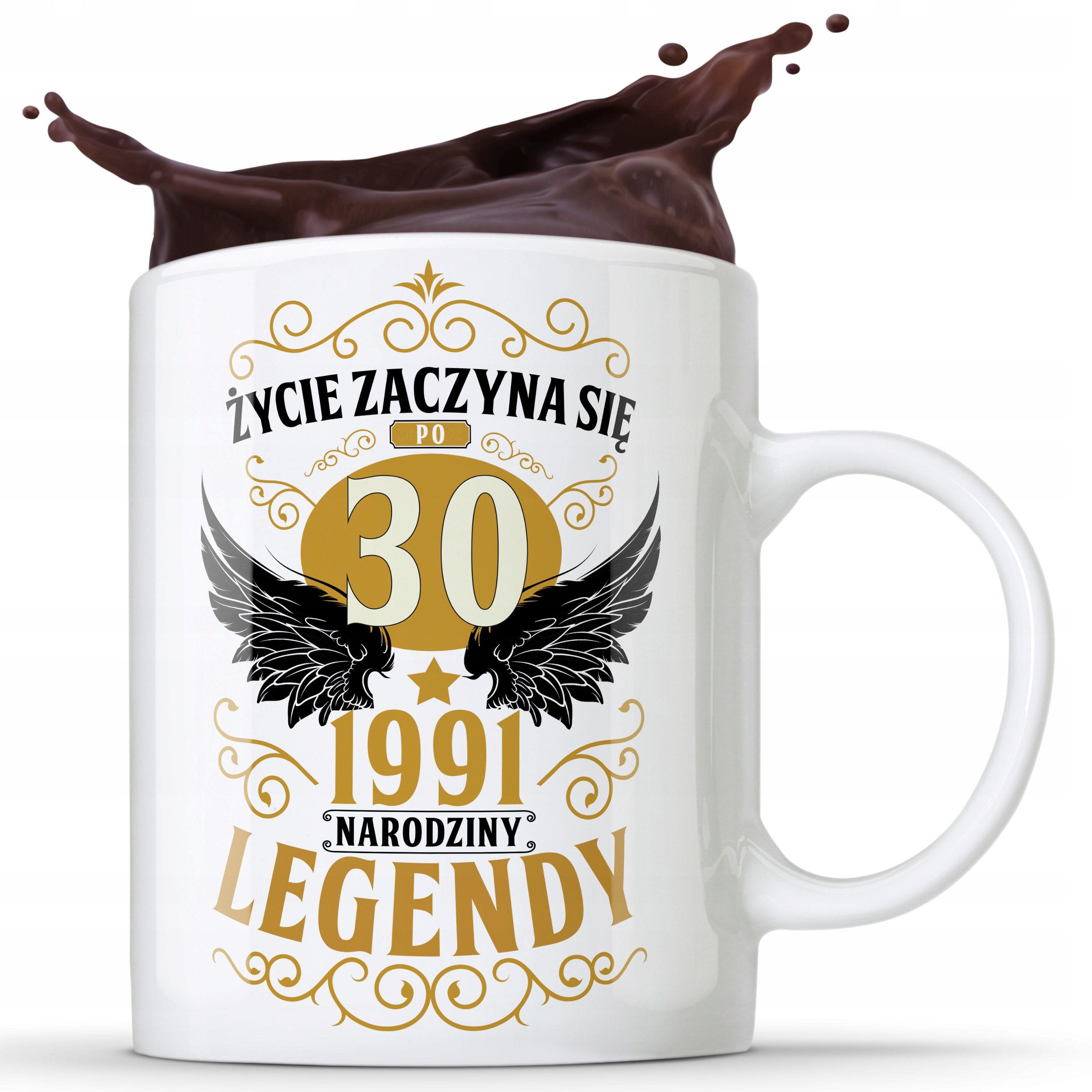 

Kubek Na 30 40 Urodziny Narodziny Legendy