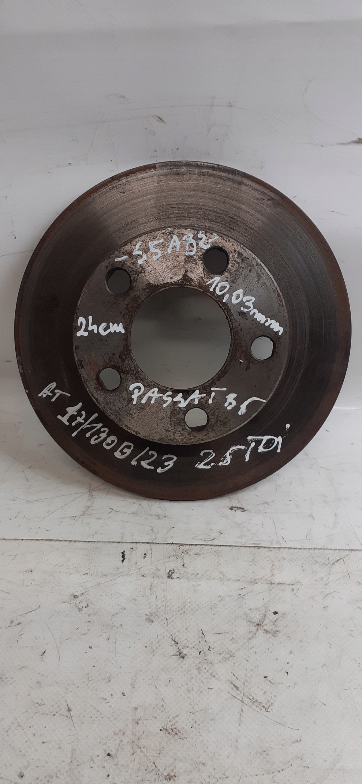 VW PASSAT B5 2.5 TDI disc brake rear part 240MM