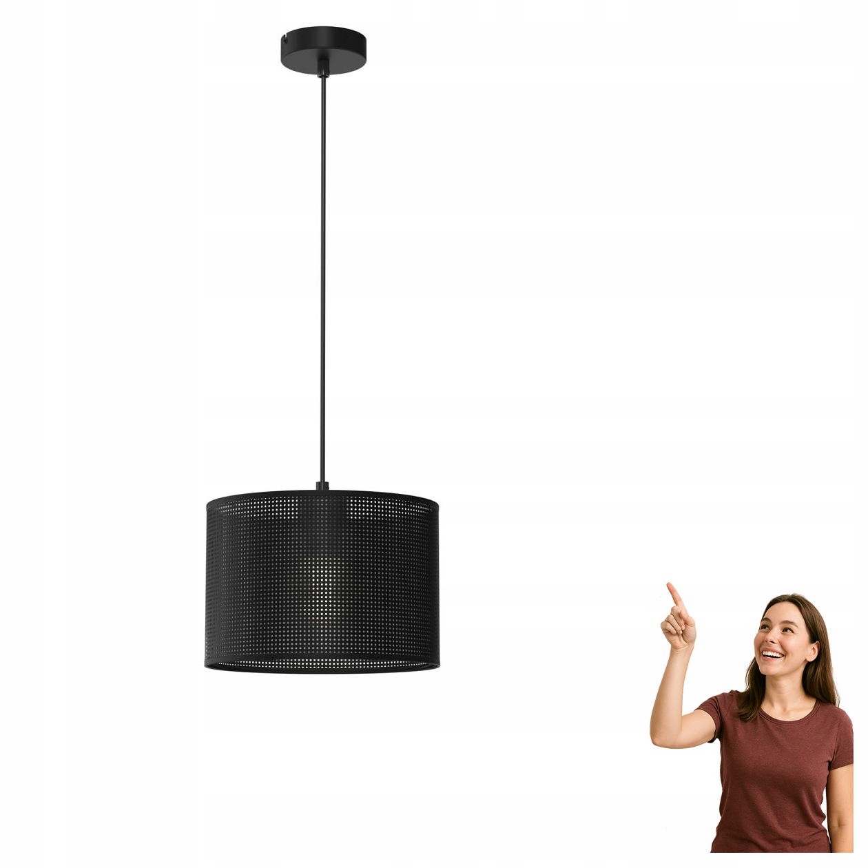 Závěsná ažurová lampa Loft Shade 5237 Luminex