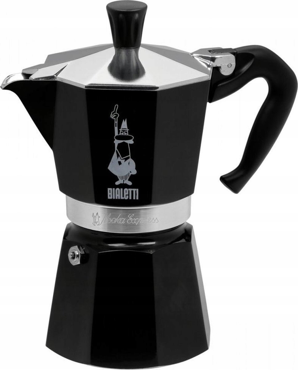 

Kawiarka Bialetti Mokka Express 6 tz 300ml czarna