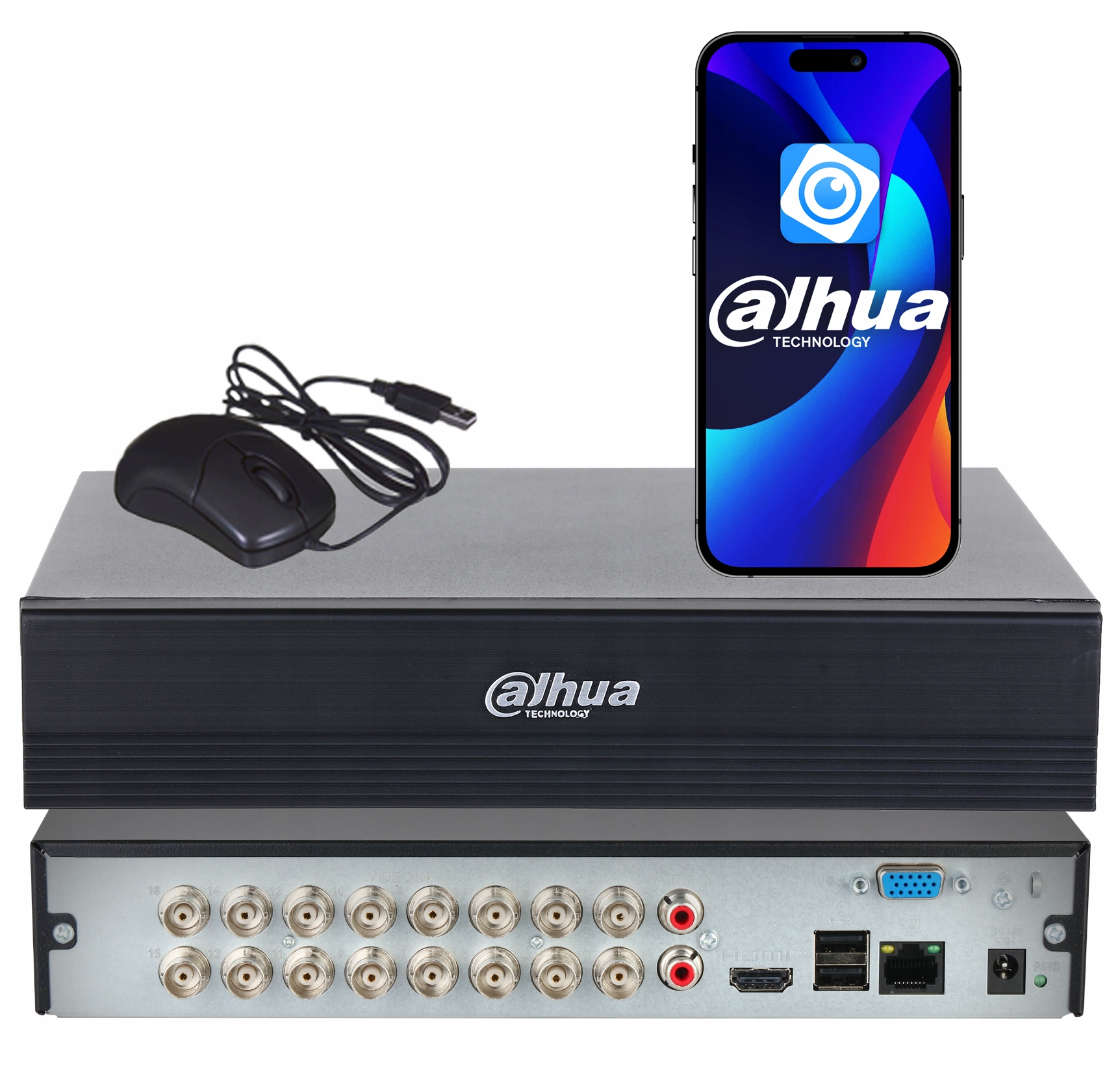 Analogový Záznamník Dahua Xvr Ip XVR1B16-I/T 16 Kanálů Ahd Tvi CVI