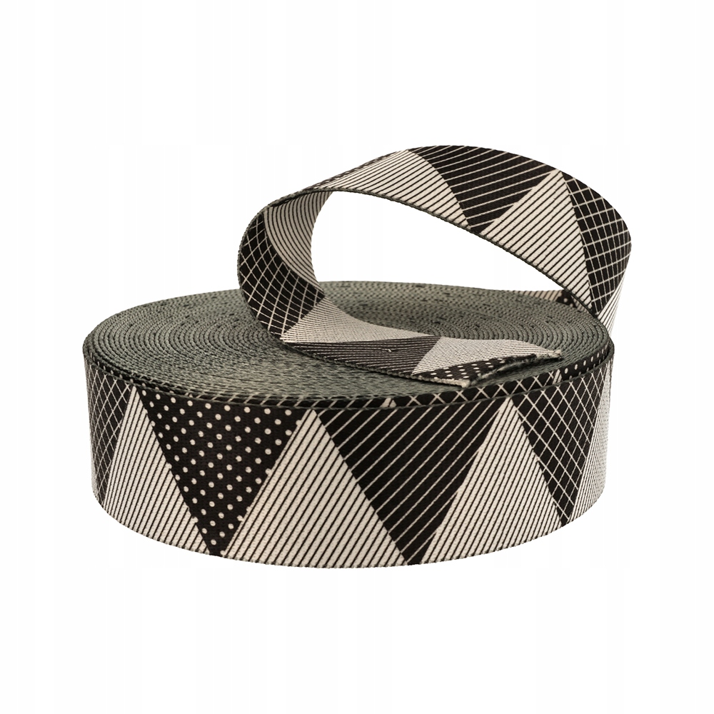 Popruh 50mm s potiskem Sublimace GridMix 10 metrů