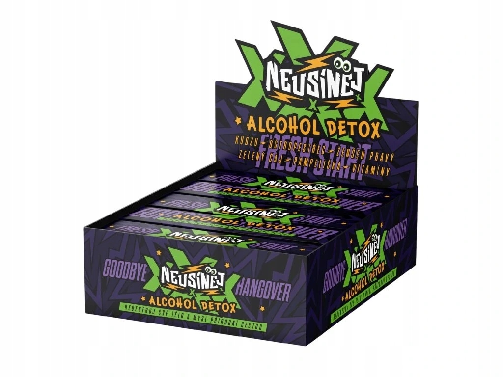 Levně Neusínej Alcohol Detox (10ks karton)
