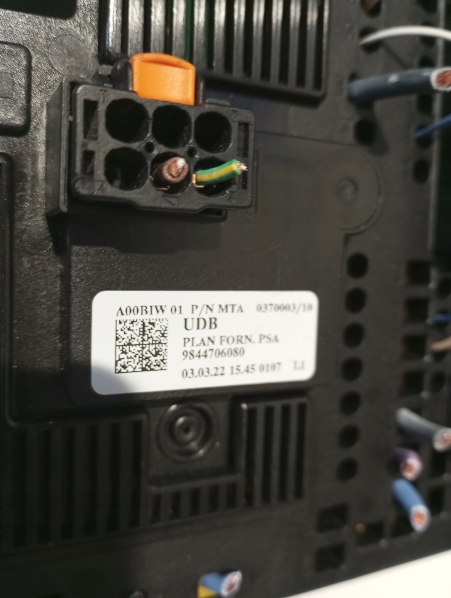 module control unit PSA CITROEN C3 9844706080