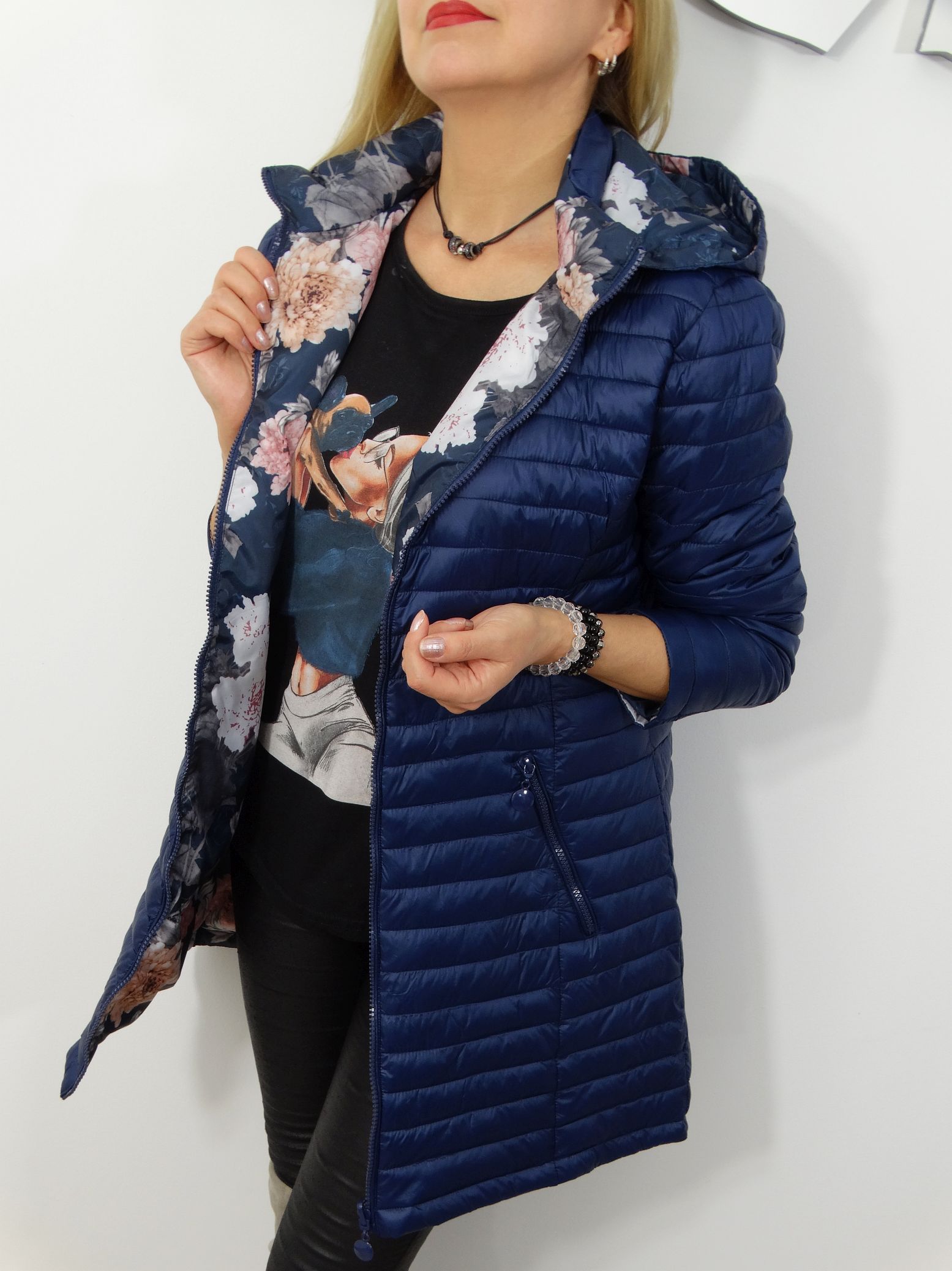 Kurtka Płaszczyk Wiosenna Jesienna MAYA2 42 XL Rozmiar 42