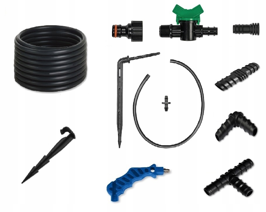 

Linia kroplująca nawadniająca kwiaty warzywa 75 st