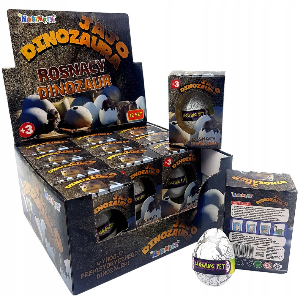 

Dinozaur rosnący w jajku Jajo Dinozaura Z Jajka