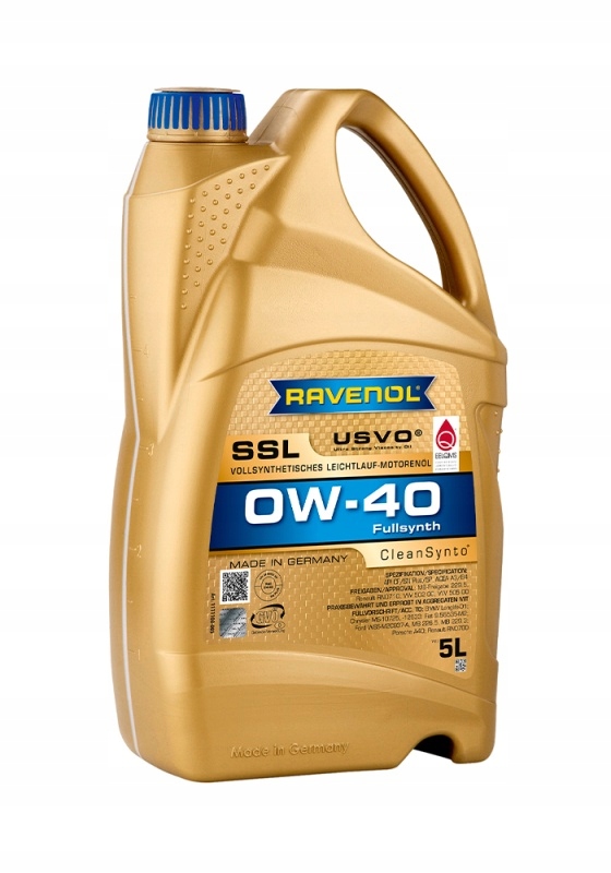 Ravenol Olej Ravenol 0V40 5 L Ssl /akcia/ A3/B4 Cf Sp 505.00 229.5