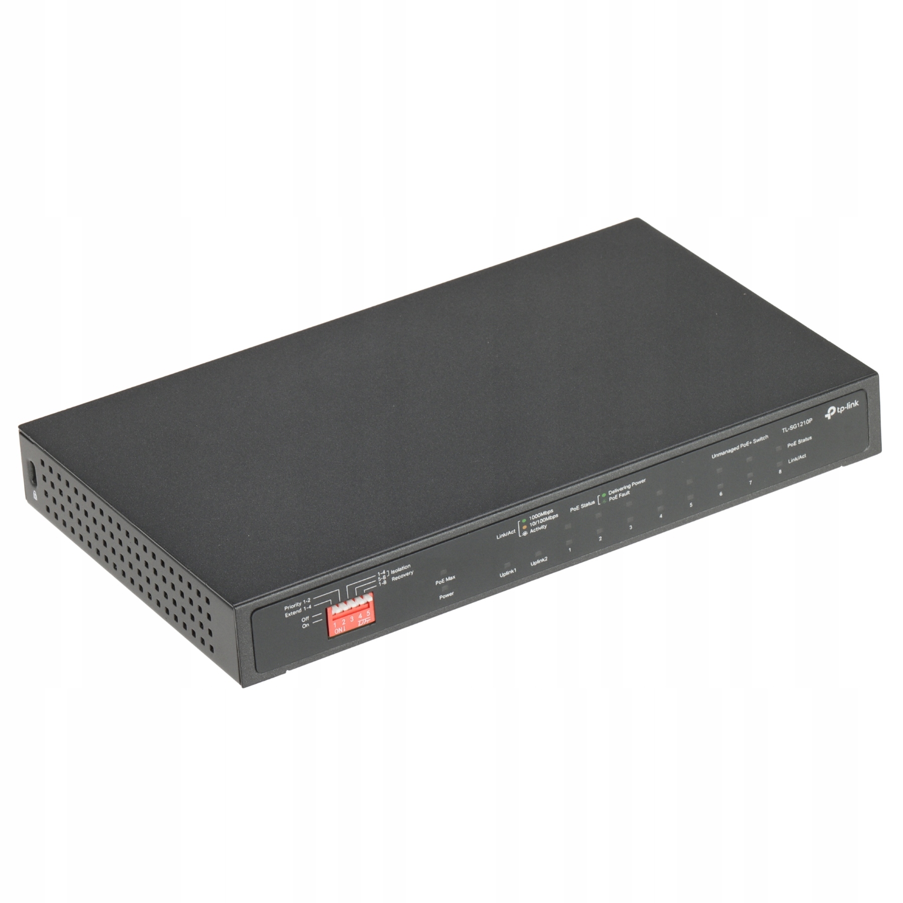 Prepínač Poe TL-SG1210P 8-PORTOVÝ Tp-link
