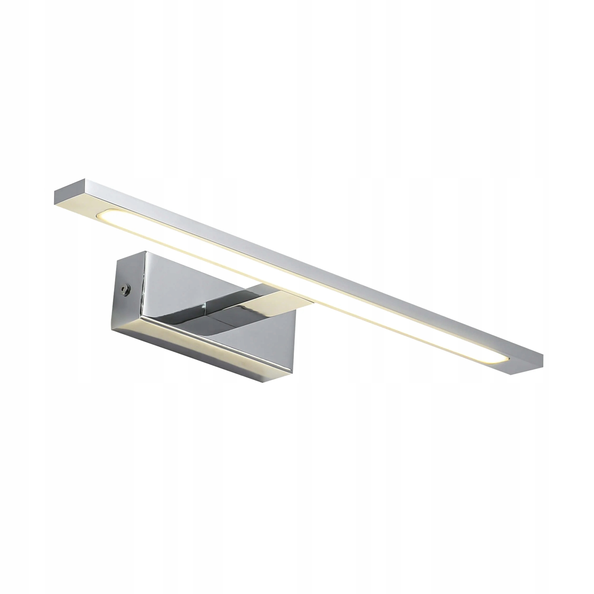 Led kúpeľňové nástenné svietidlo nad zrkadlo, moderný chróm, 40 cm Light Prestige