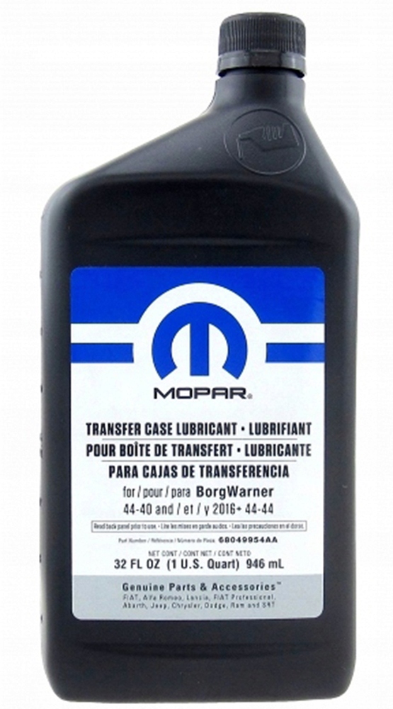 68049954AA Olej Mopar 0,946L Do Redukotora 44-40 44-41 Ram CHARGER,300
