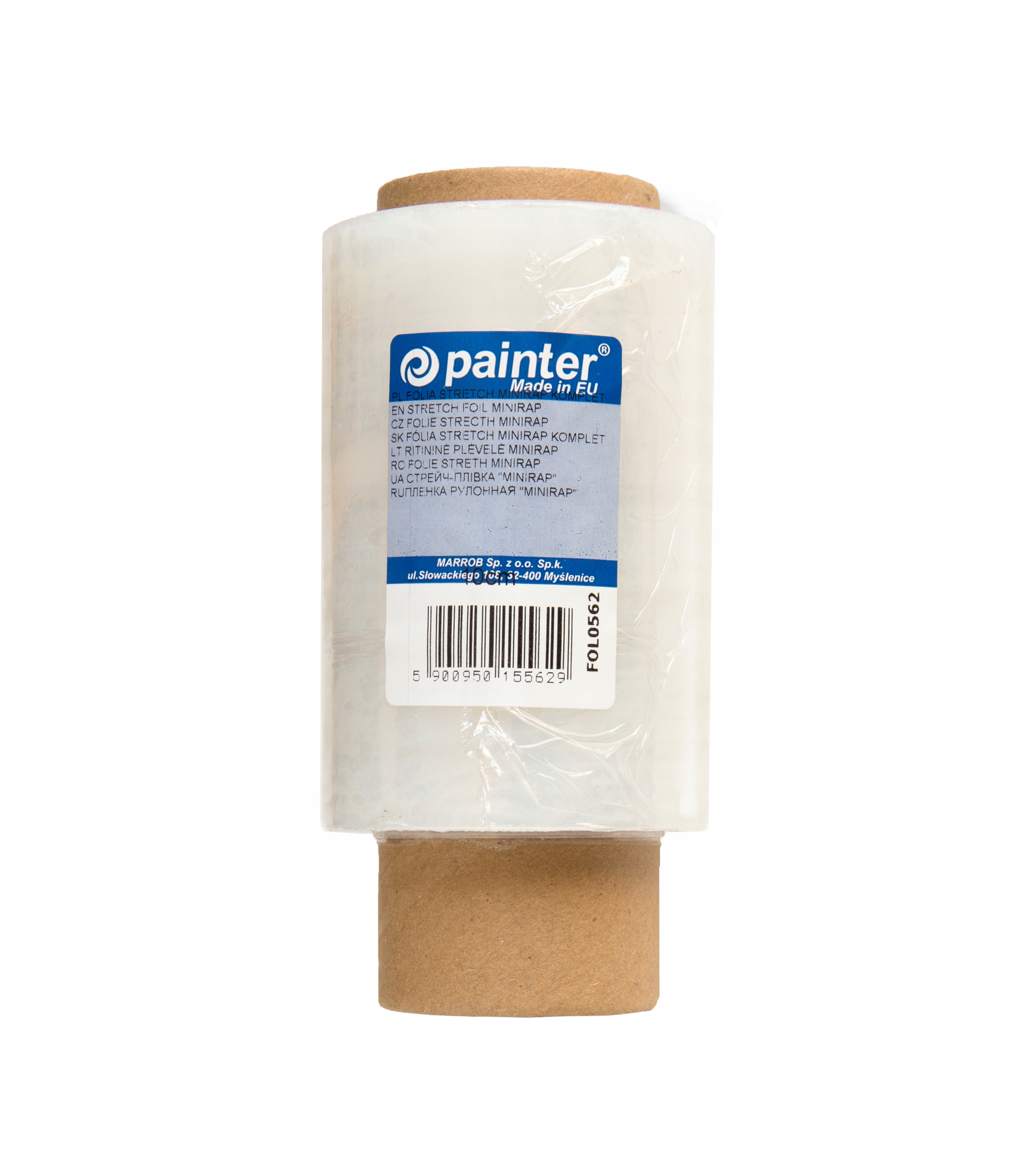 

Folia Stretch Mini Rap Transparent Strecz 10 cm