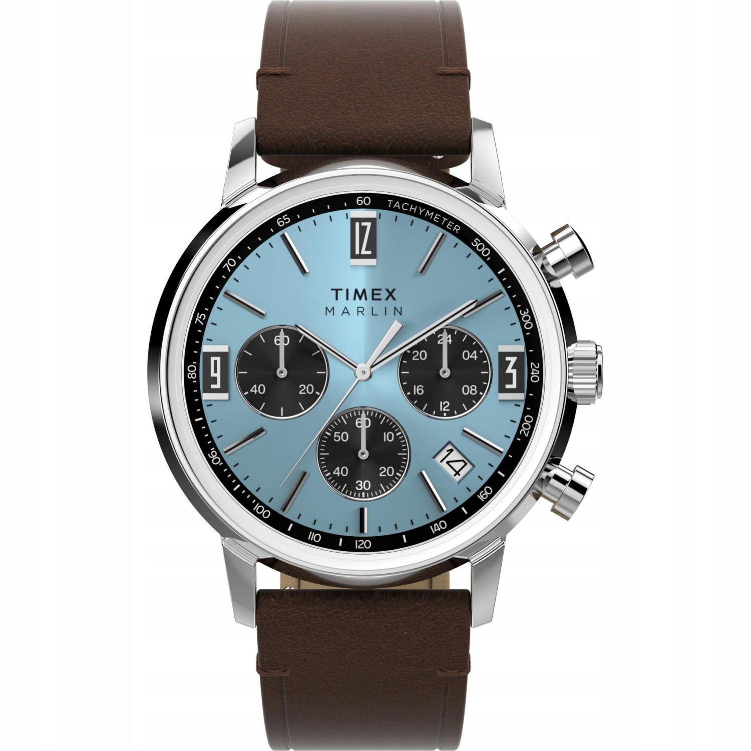 Pánské Hodinky Timex TW2Y66600, hnědý řemínek