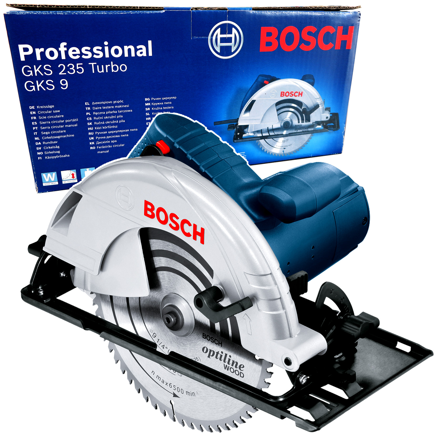 Piła pilarka tarczowa Bosch Gks 235 Turbo 06015A2001 2050W