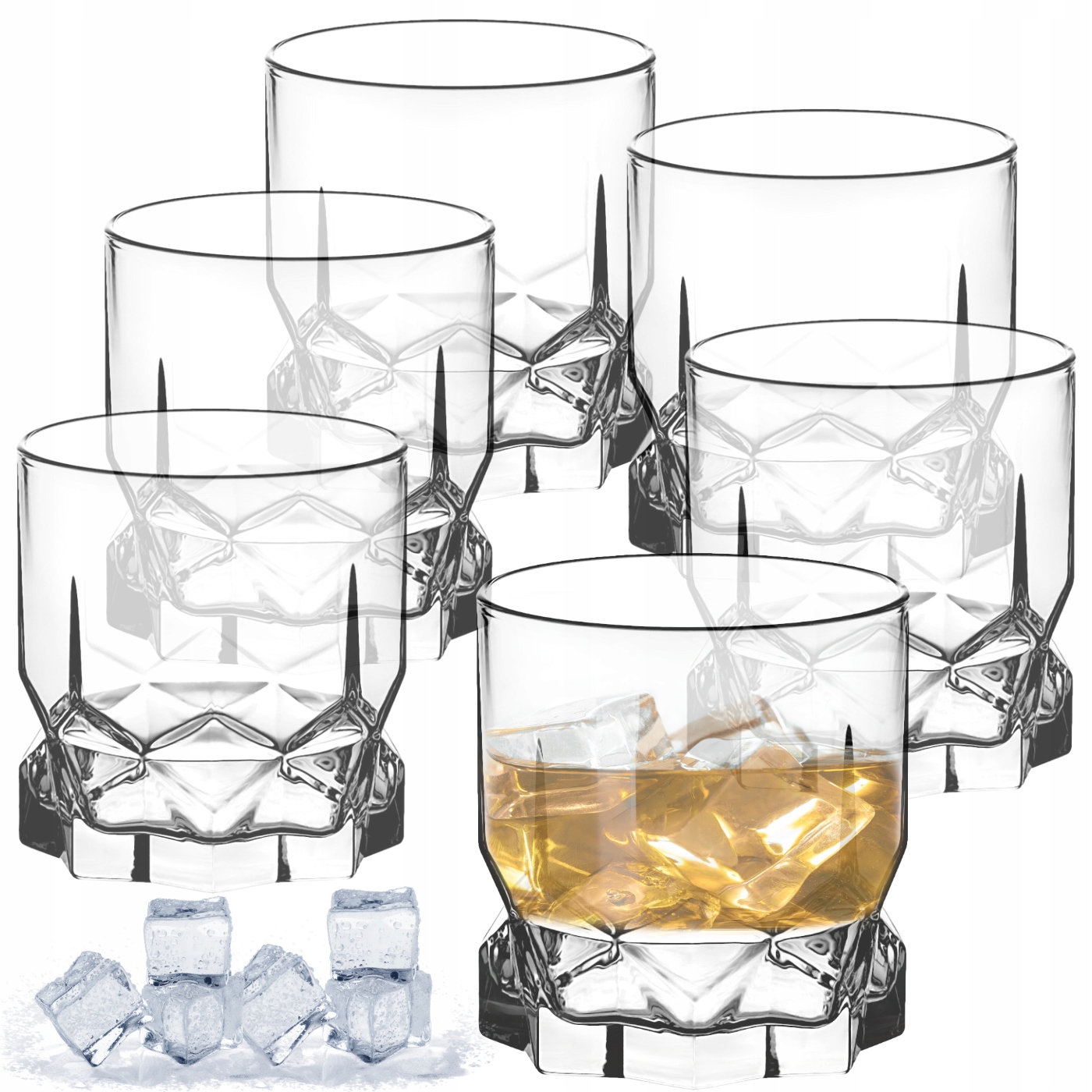 

Szklanki do Whisky drinków 325 ml Zestaw 6 szt
