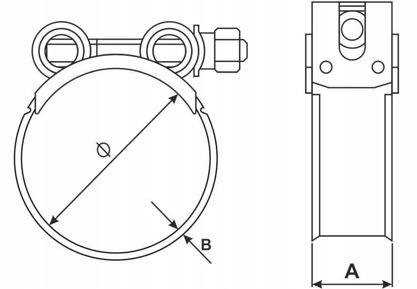 Opaska śrubowa mini GBS W1 15-17mm OCYNK Kod producenta 56498