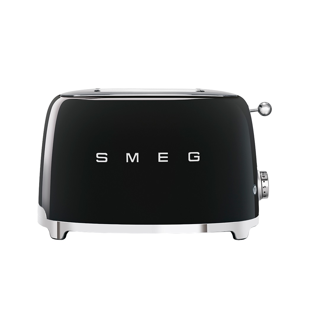 Toster Smeg TSF01BLEU czarny 950W 2 kromki