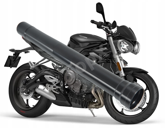 TopX Holeník Trubka laga Odpružení Triumph Street Triple 660 S 17+ 1 Ks