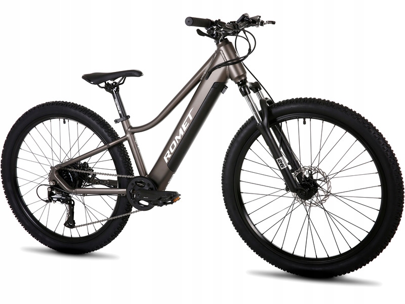 Rower elektryczny Romet E-Rambler Jr 1.0 504 U12 26 cali Grafitowy