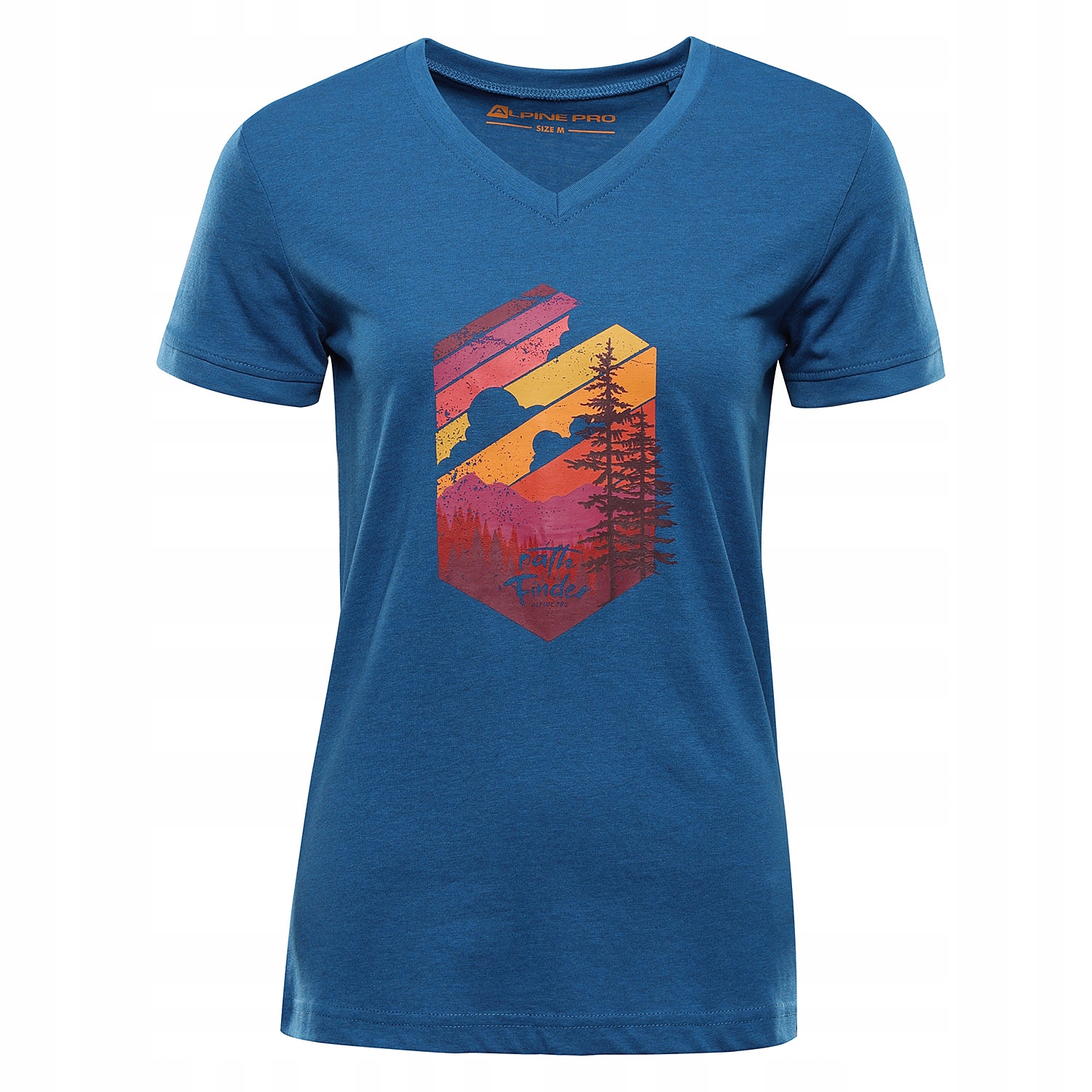 Koszulka damska turystyczna Alpine Pro Nogera k.niebieski r.XL